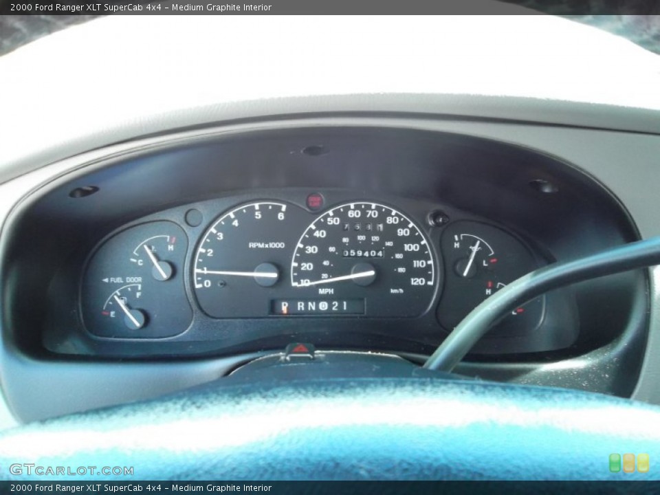 Medium Graphite Interior Gauges for the 2000 Ford Ranger XLT SuperCab 4x4 #52591445