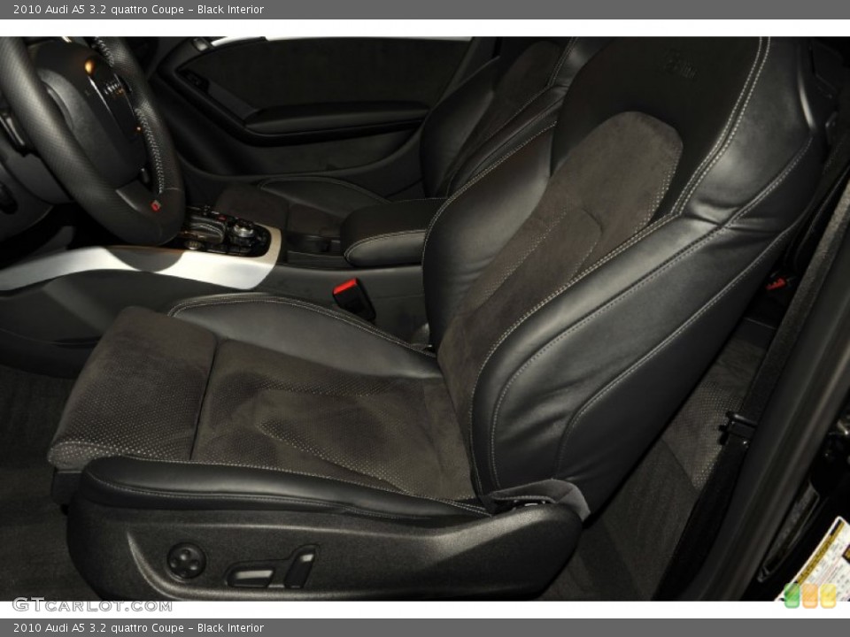 Black Interior Photo for the 2010 Audi A5 3.2 quattro Coupe #52592837