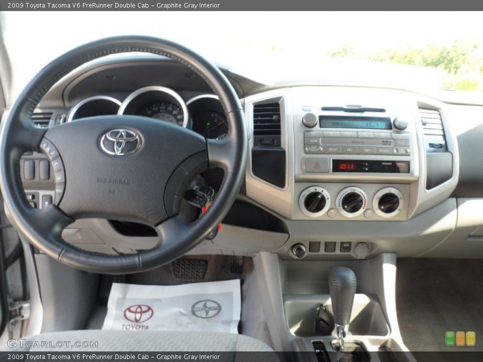 Graphite Gray Interior Dashboard for the 2009 Toyota Tacoma V6 PreRunner Double Cab #52593845