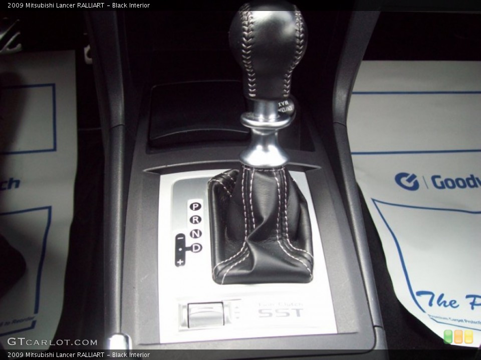 Black Interior Transmission for the 2009 Mitsubishi Lancer RALLIART #52594577