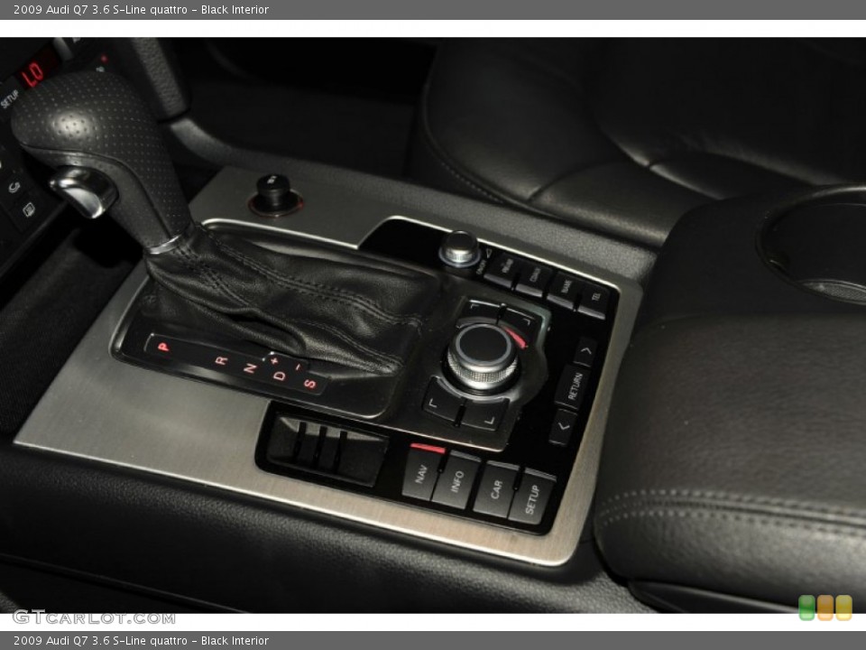 Black Interior Transmission for the 2009 Audi Q7 3.6 S-Line quattro #52594580