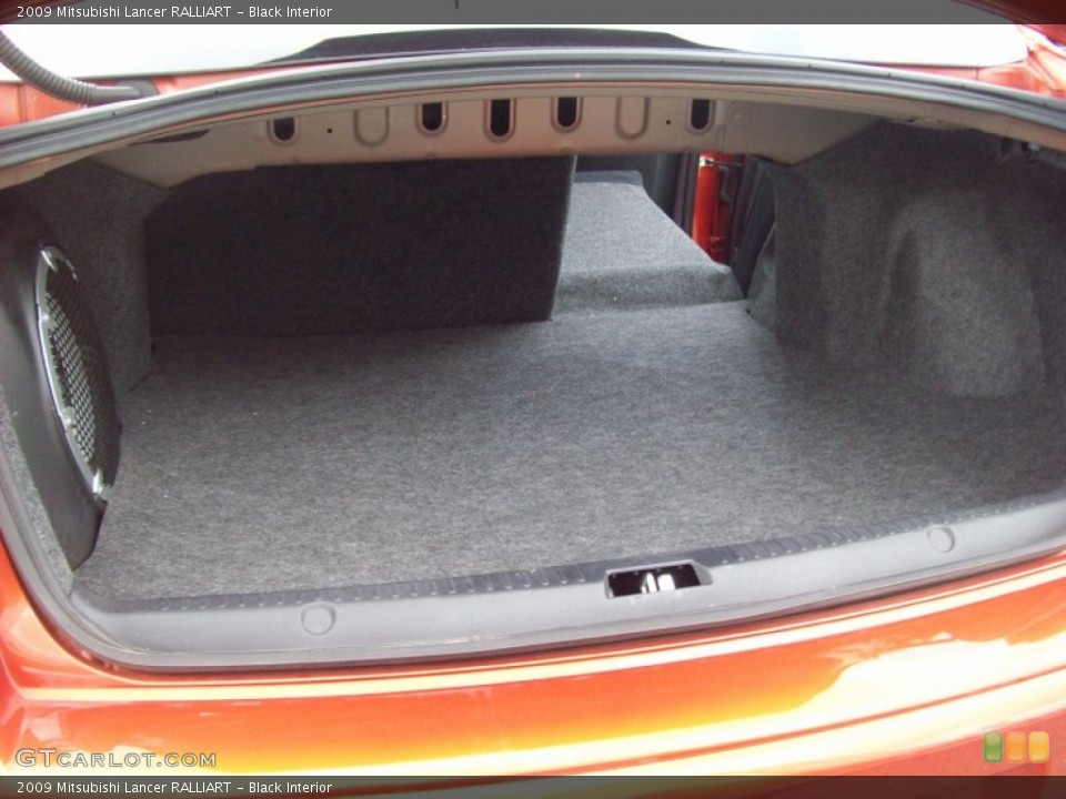 Black Interior Trunk for the 2009 Mitsubishi Lancer RALLIART #52594679