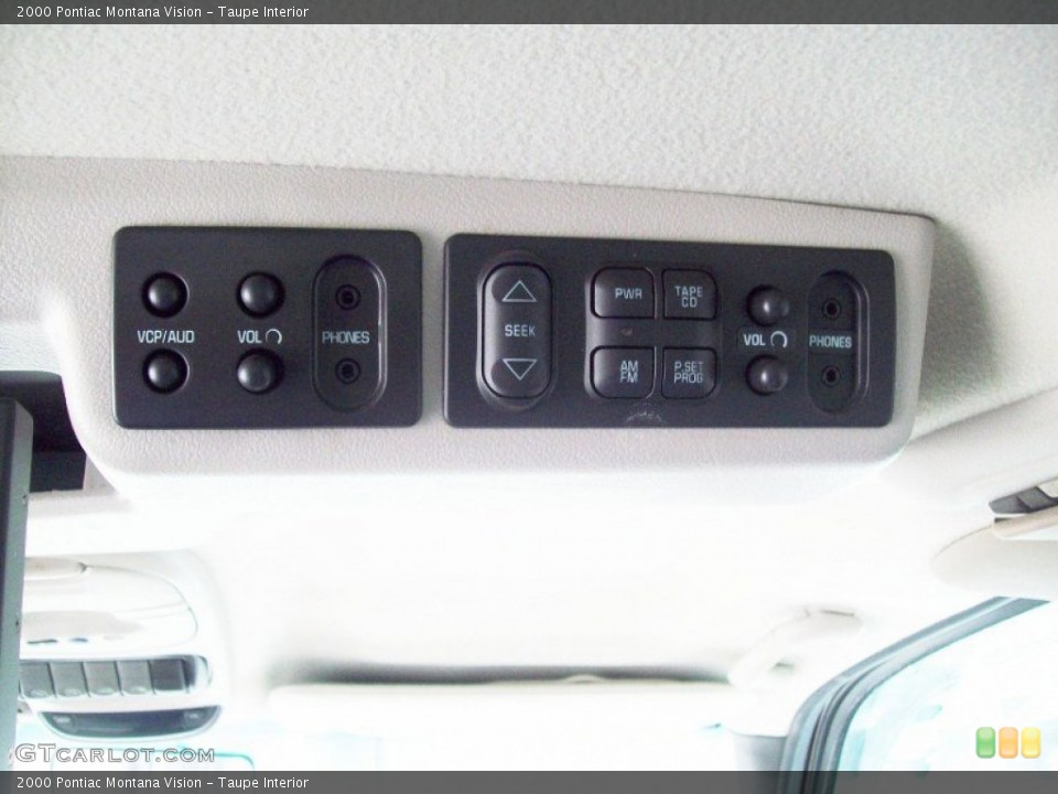Taupe Interior Controls for the 2000 Pontiac Montana Vision #52595963
