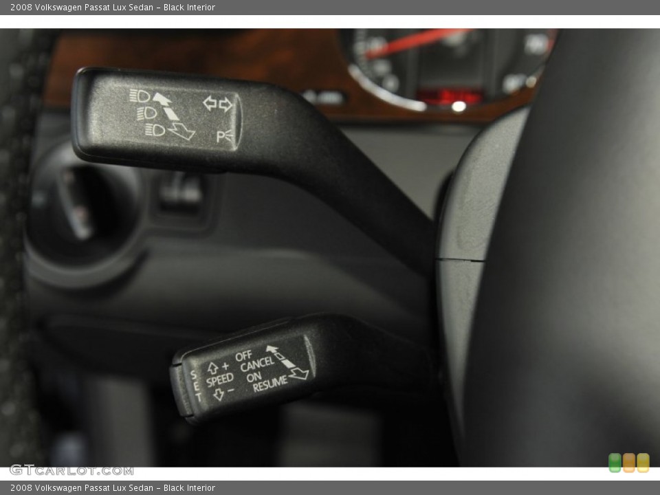 Black Interior Controls for the 2008 Volkswagen Passat Lux Sedan #52596503