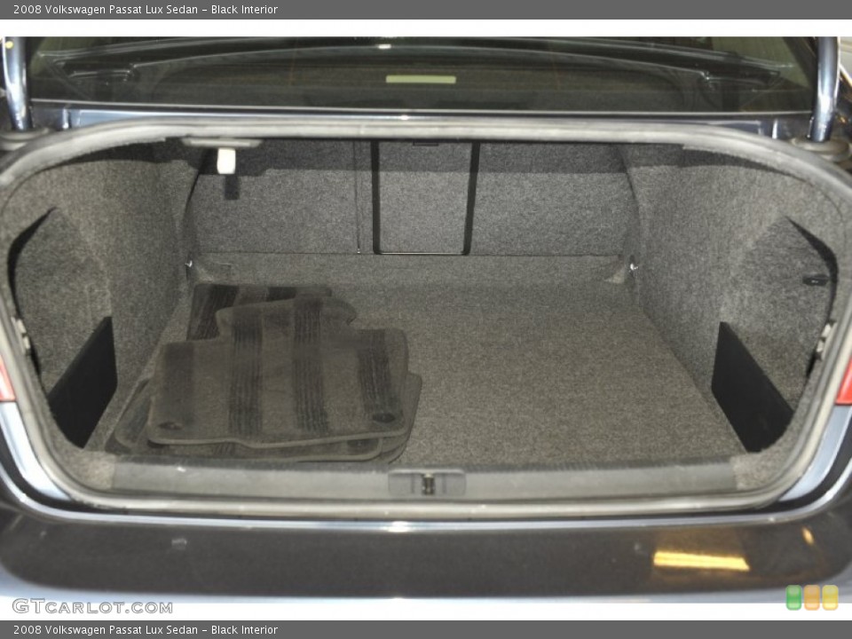 Black Interior Trunk for the 2008 Volkswagen Passat Lux Sedan #52596557