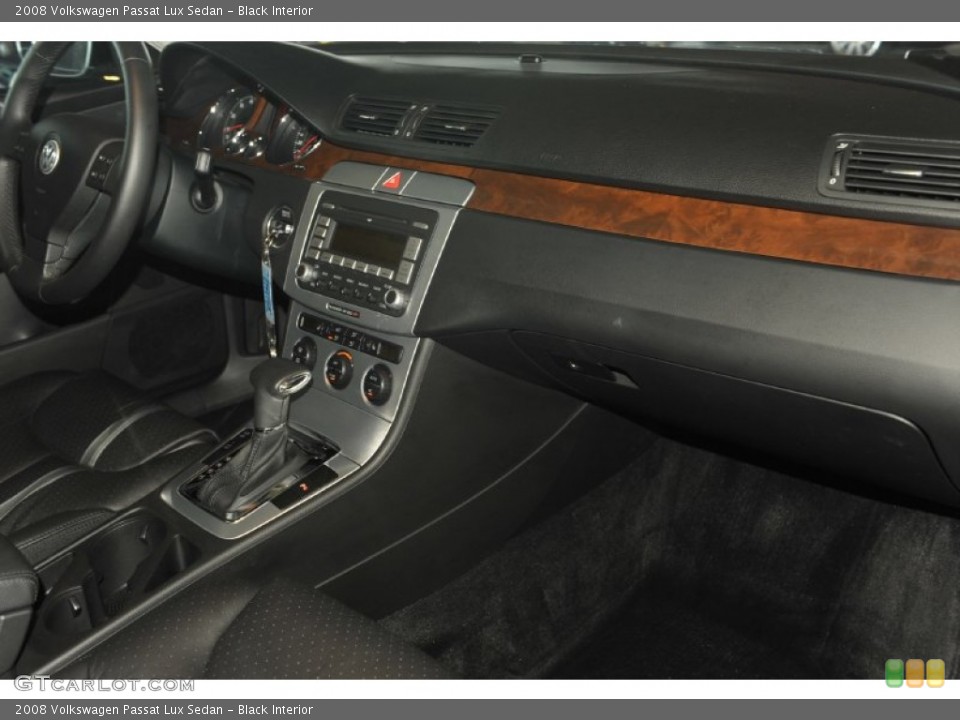 Black Interior Dashboard for the 2008 Volkswagen Passat Lux Sedan #52596581