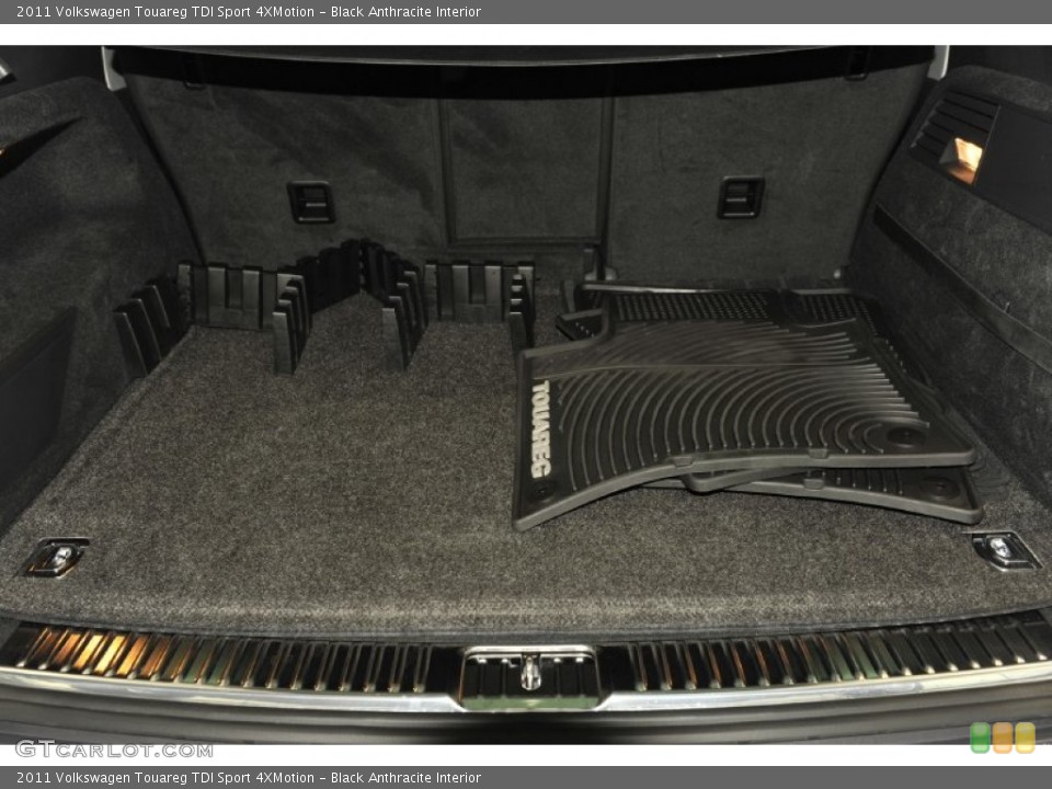 Black Anthracite Interior Trunk for the 2011 Volkswagen Touareg TDI Sport 4XMotion #52597334