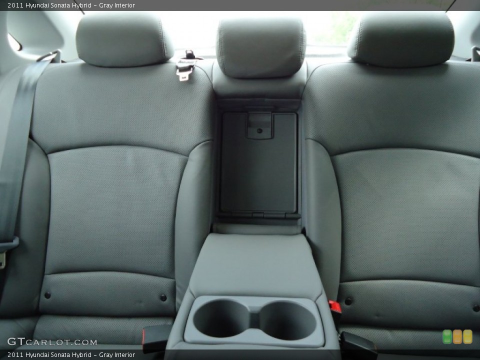Gray Interior Photo for the 2011 Hyundai Sonata Hybrid #52597502