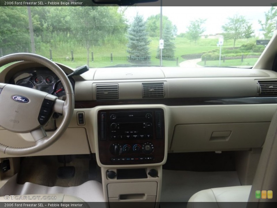 Pebble Beige Interior Dashboard for the 2006 Ford Freestar SEL #52597586