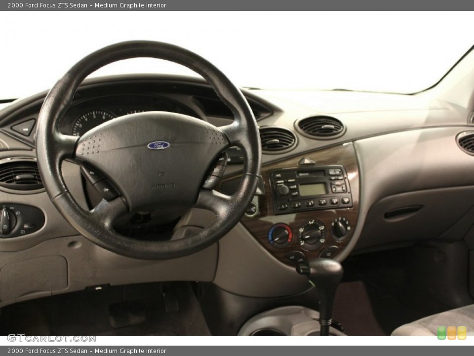 Medium Graphite Interior Dashboard for the 2000 Ford Focus ZTS Sedan #52599536