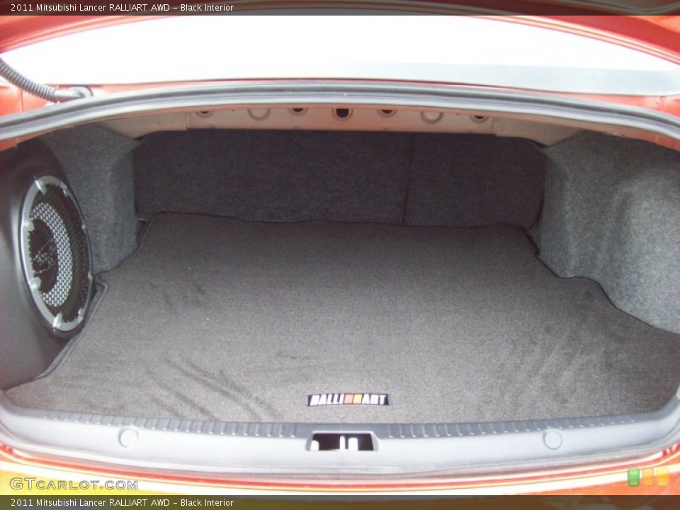 Black Interior Trunk for the 2011 Mitsubishi Lancer RALLIART AWD #52599926
