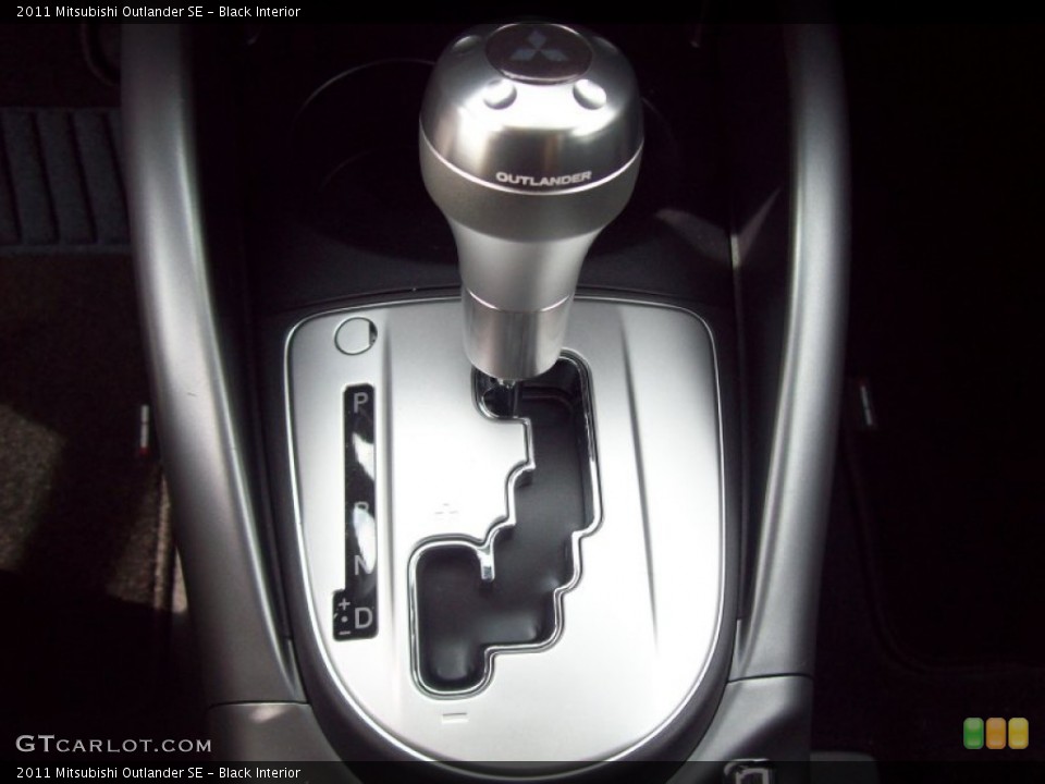Black Interior Transmission for the 2011 Mitsubishi Outlander SE #52600382