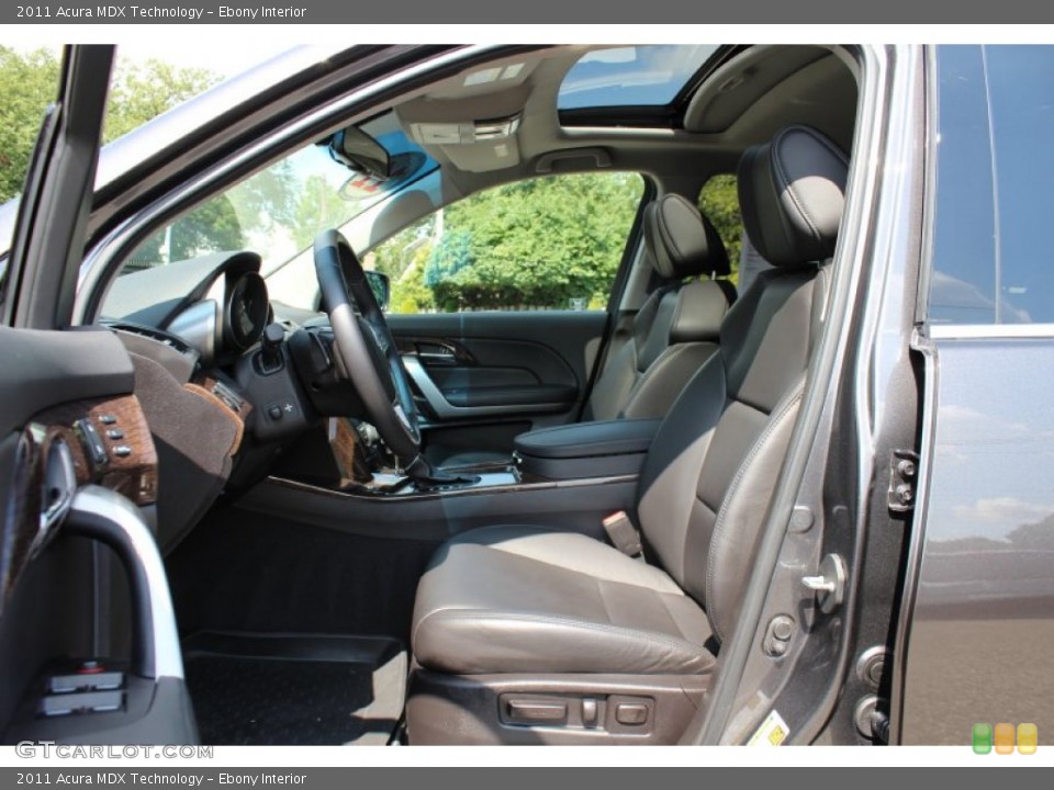 Ebony Interior Photo for the 2011 Acura MDX Technology #52602323
