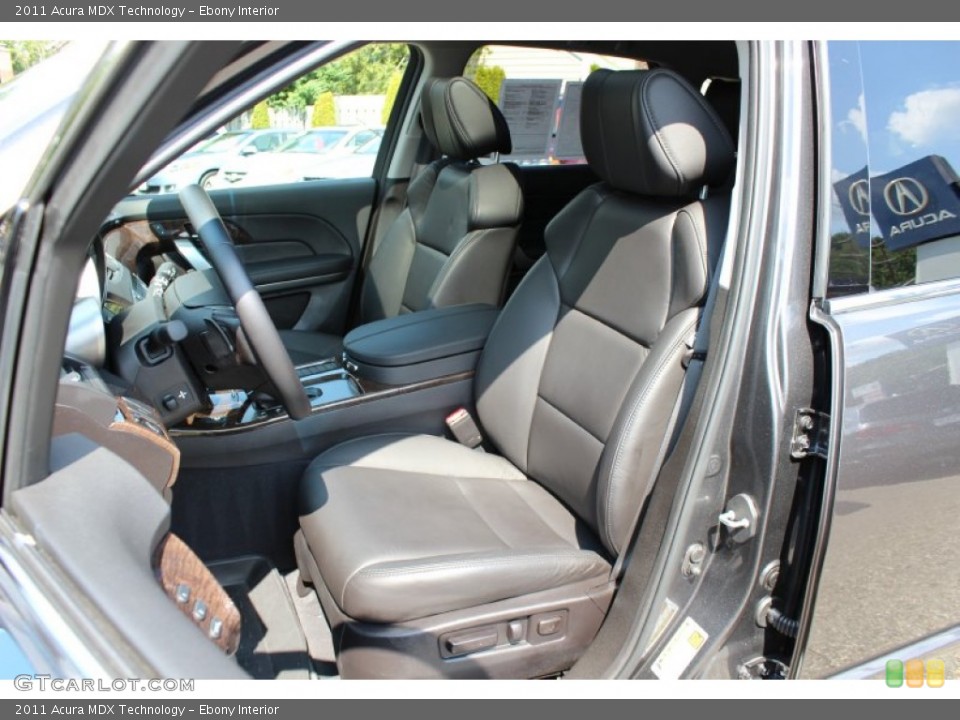 Ebony Interior Photo for the 2011 Acura MDX Technology #52602341