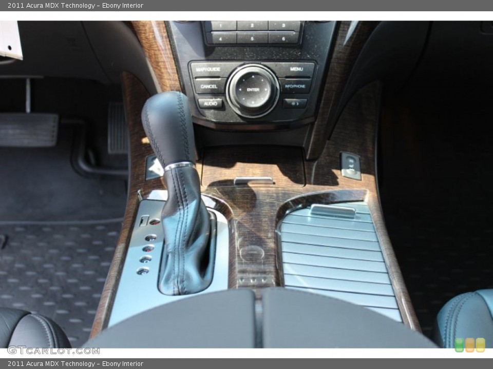 Ebony Interior Transmission for the 2011 Acura MDX Technology #52602440