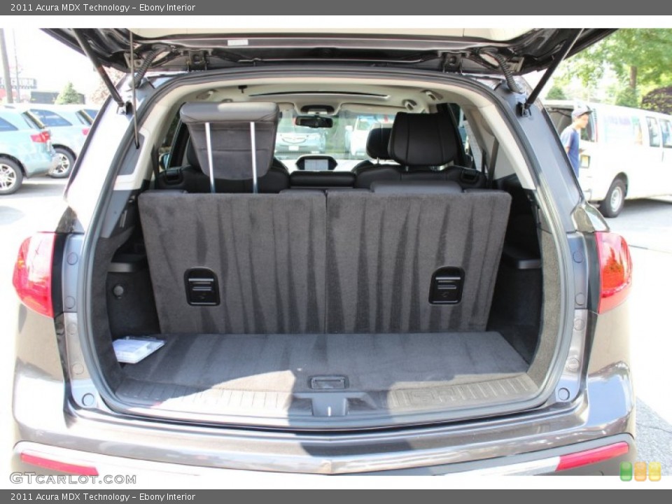 Ebony Interior Trunk for the 2011 Acura MDX Technology #52602470