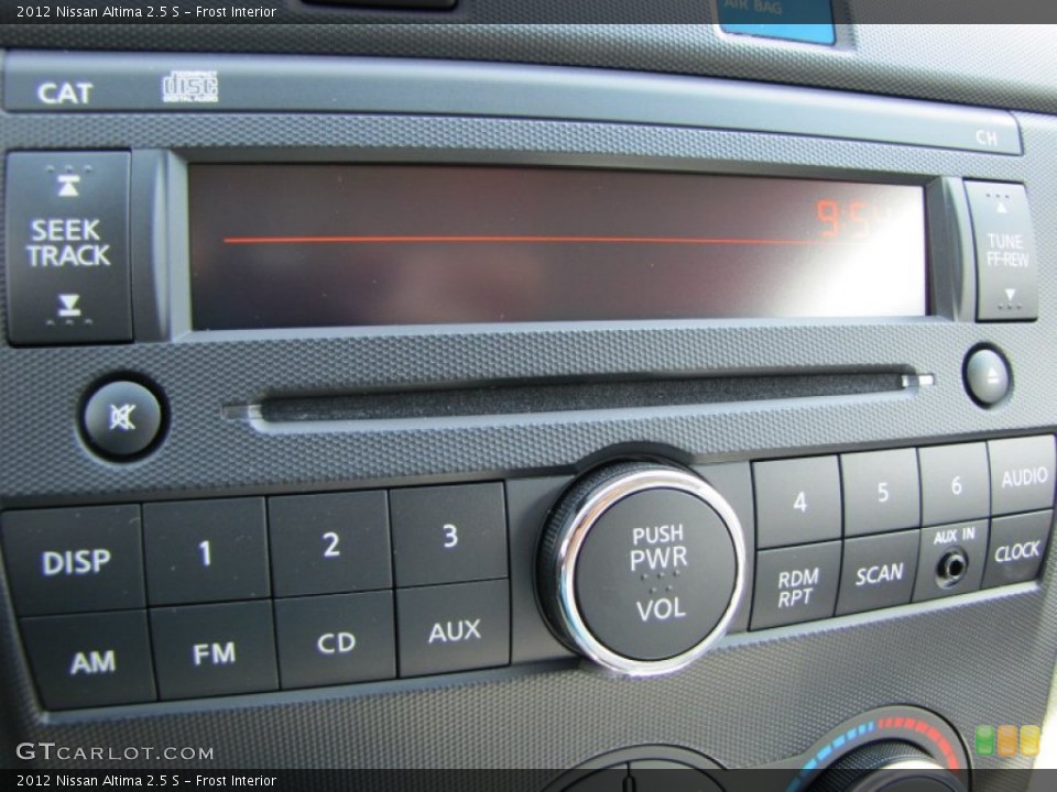 Frost Interior Controls for the 2012 Nissan Altima 2.5 S #52604222