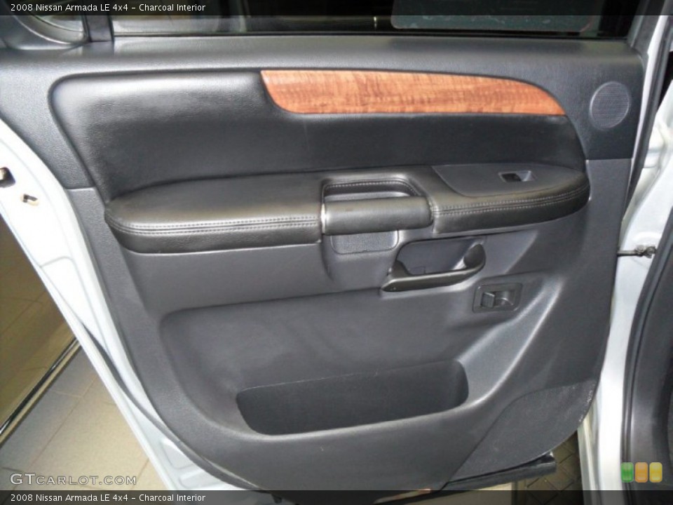 Charcoal Interior Door Panel for the 2008 Nissan Armada LE 4x4 #52604342