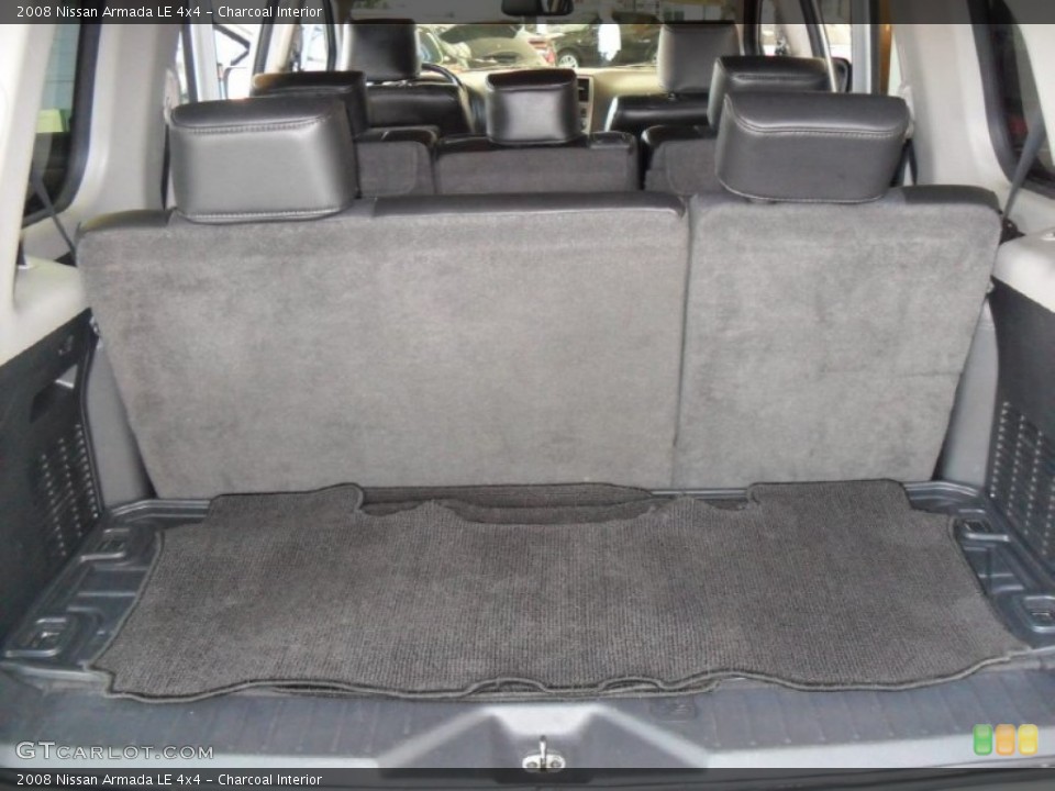 Charcoal Interior Trunk for the 2008 Nissan Armada LE 4x4 #52604390