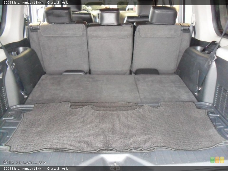 Charcoal Interior Trunk for the 2008 Nissan Armada LE 4x4 #52604405