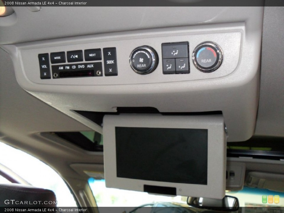 Charcoal Interior Controls for the 2008 Nissan Armada LE 4x4 #52604432