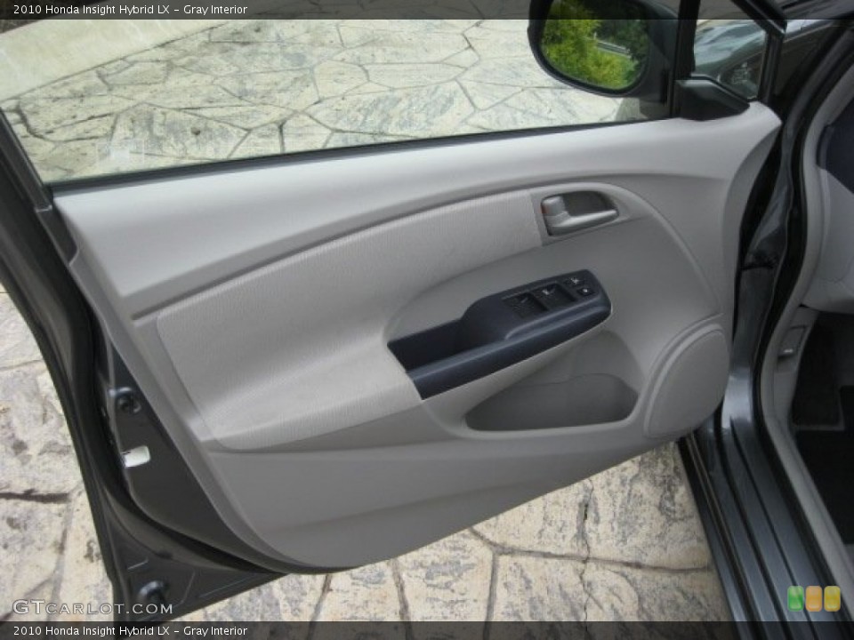 Gray Interior Door Panel for the 2010 Honda Insight Hybrid LX #52606892