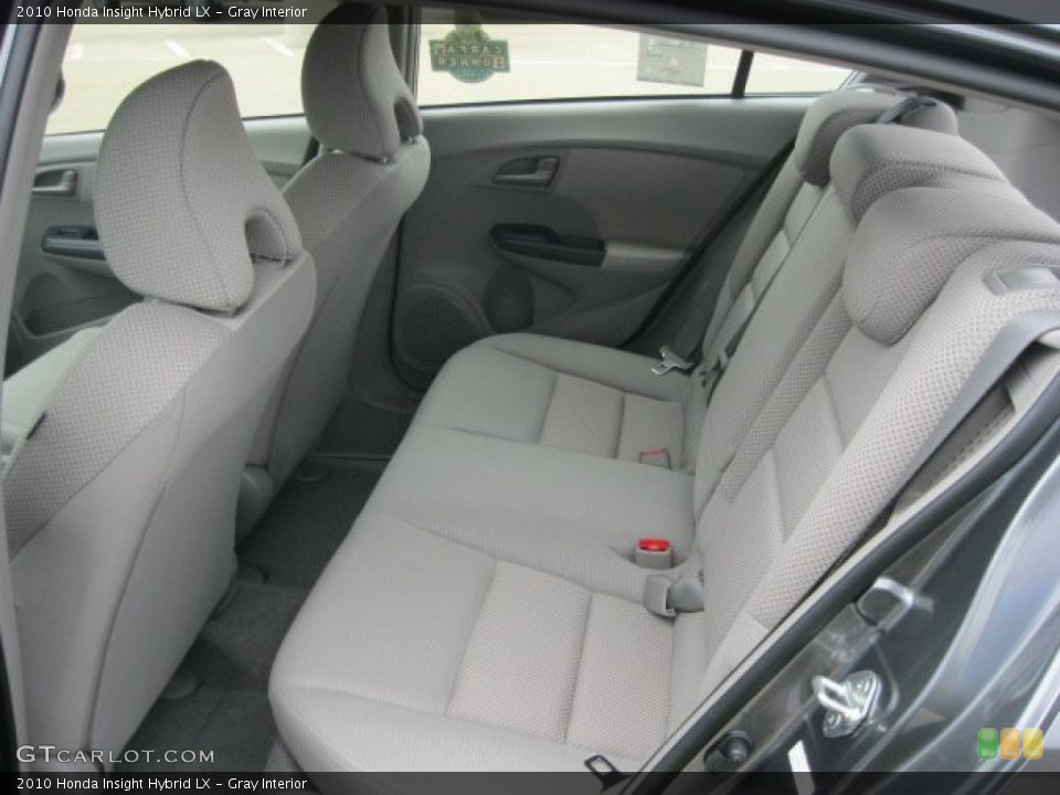 Gray Interior Photo for the 2010 Honda Insight Hybrid LX #52607081