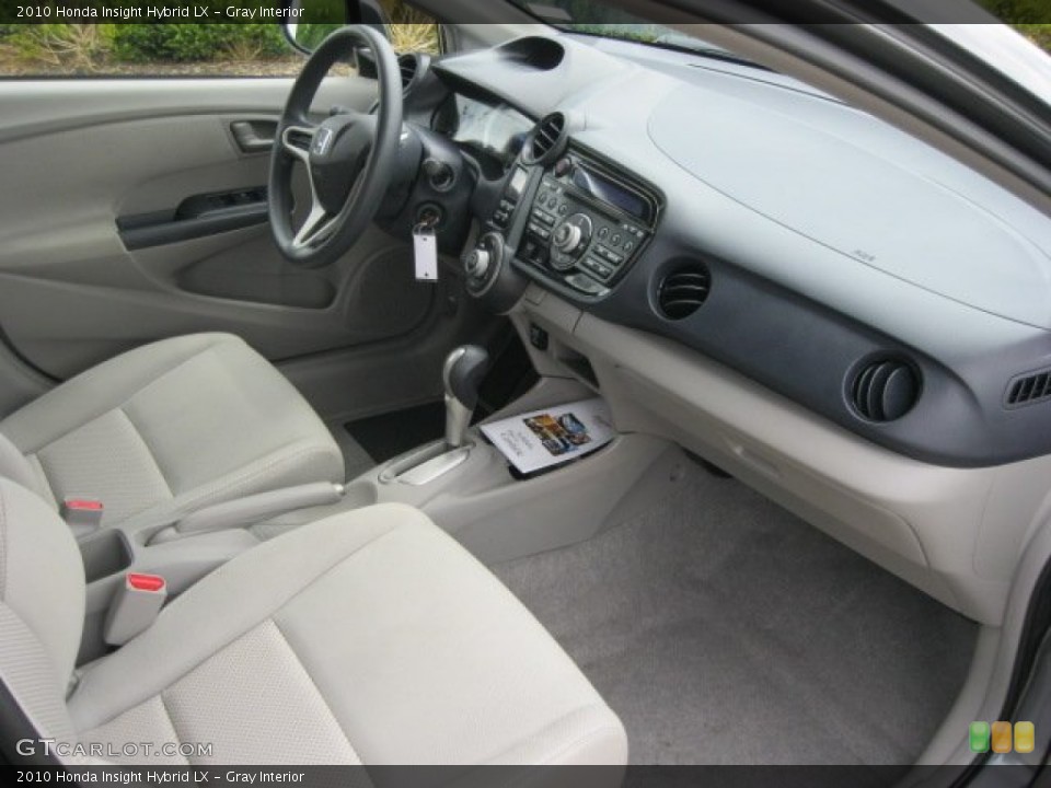 Gray Interior Dashboard for the 2010 Honda Insight Hybrid LX #52607141