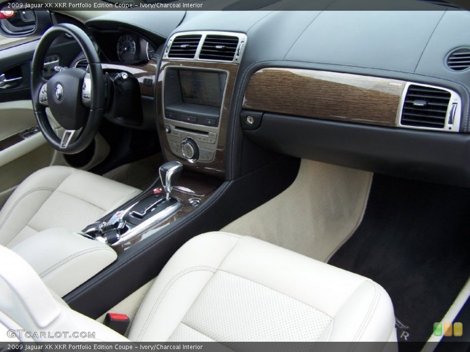 Ivory/Charcoal Interior Dashboard for the 2009 Jaguar XK XKR Portfolio Edition Coupe #52607858