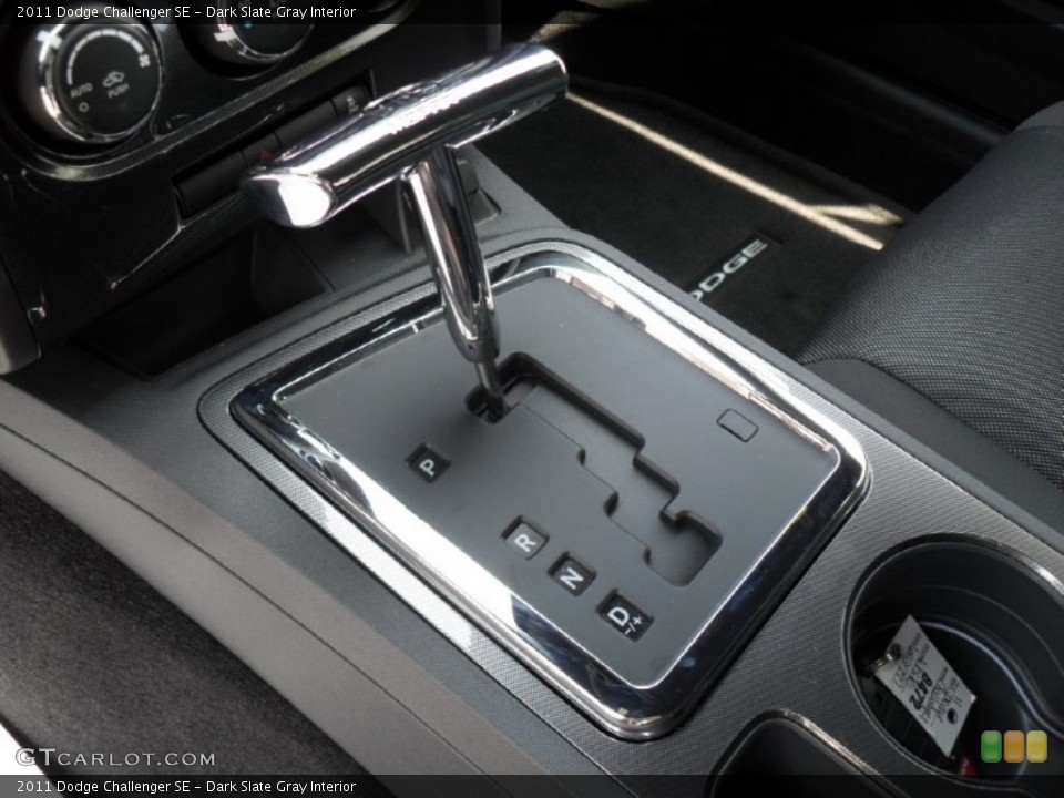 Dark Slate Gray Interior Transmission for the 2011 Dodge Challenger SE #52609871