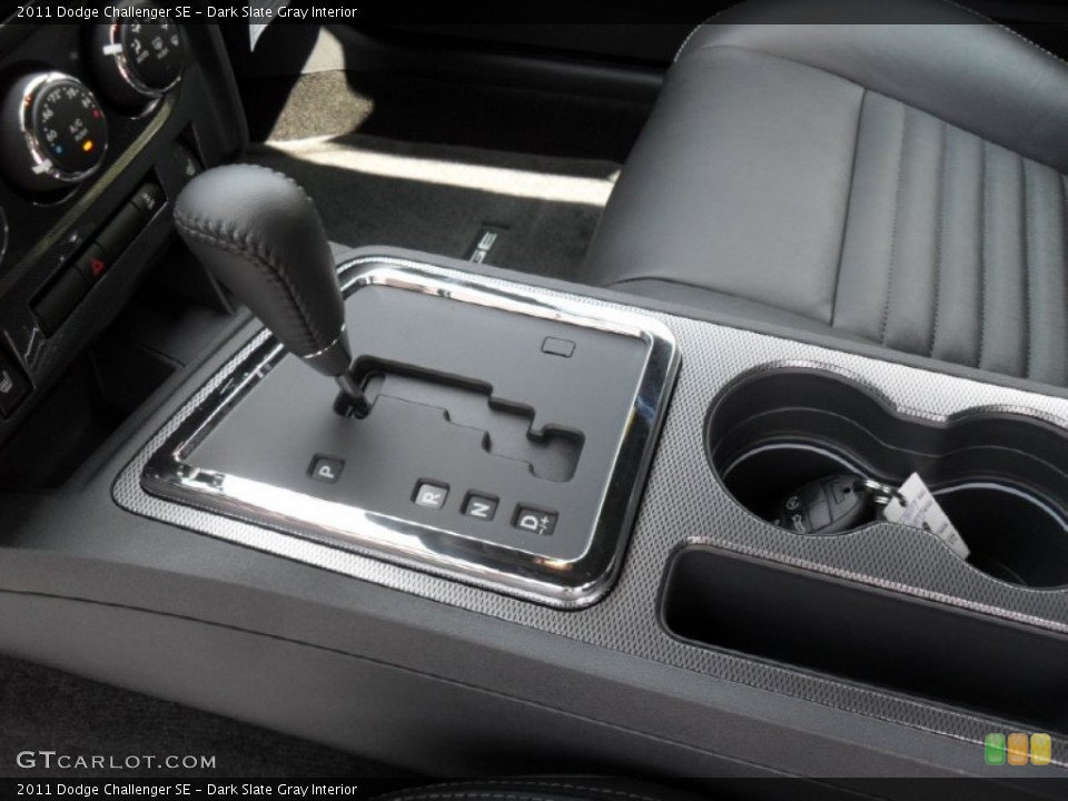 Dark Slate Gray Interior Transmission for the 2011 Dodge Challenger SE #52610249