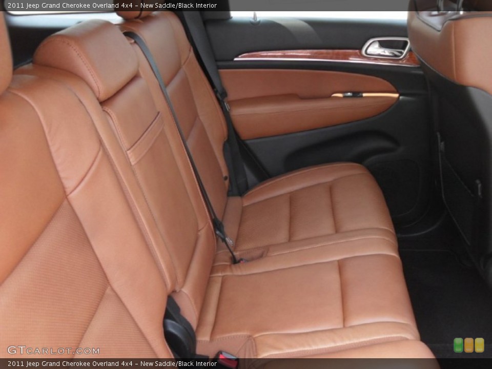 New Saddle/Black Interior Photo for the 2011 Jeep Grand Cherokee Overland 4x4 #52611191