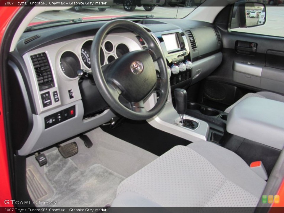 Graphite Gray Interior Photo for the 2007 Toyota Tundra SR5 CrewMax #52612236
