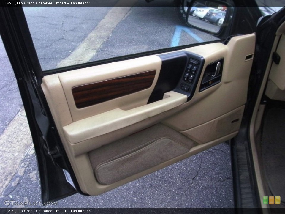 Tan Interior Door Panel for the 1995 Jeep Grand Cherokee Limited #52613009