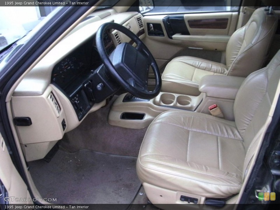 Tan 1995 Jeep Grand Cherokee Interiors