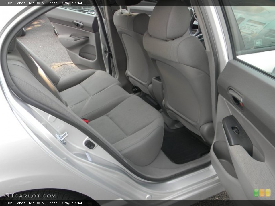 Gray Interior Photo for the 2009 Honda Civic DX-VP Sedan #52615631