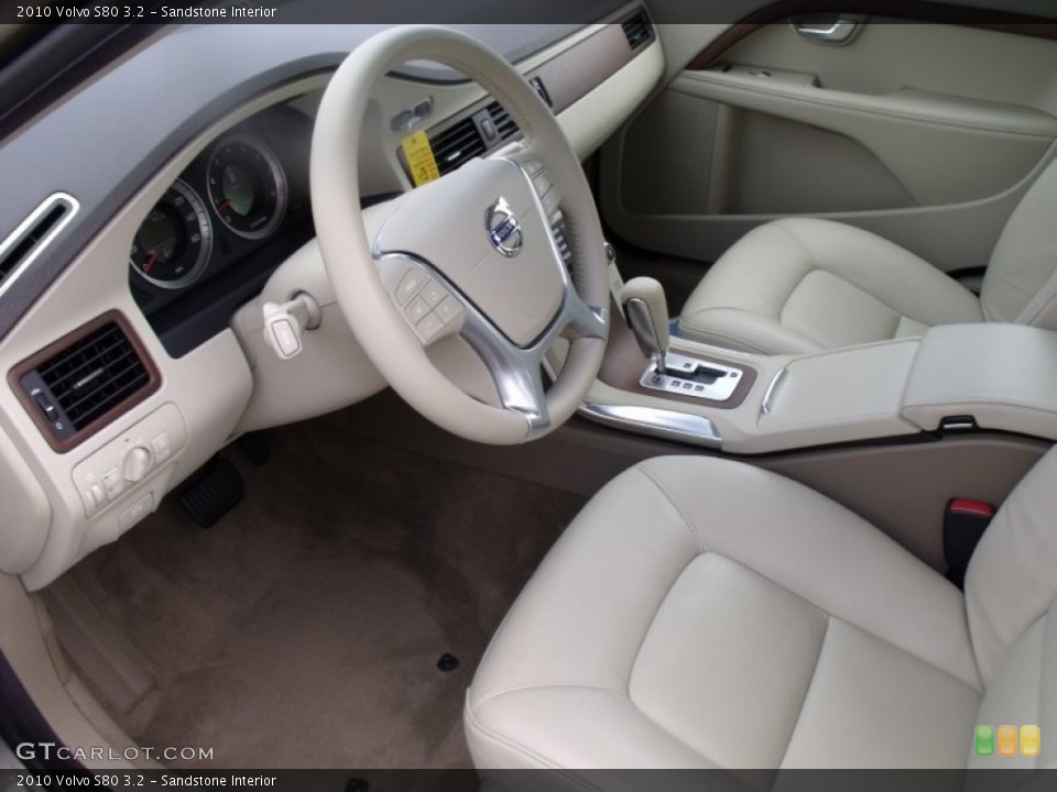 Sandstone Interior Photo for the 2010 Volvo S80 3.2 #52616426