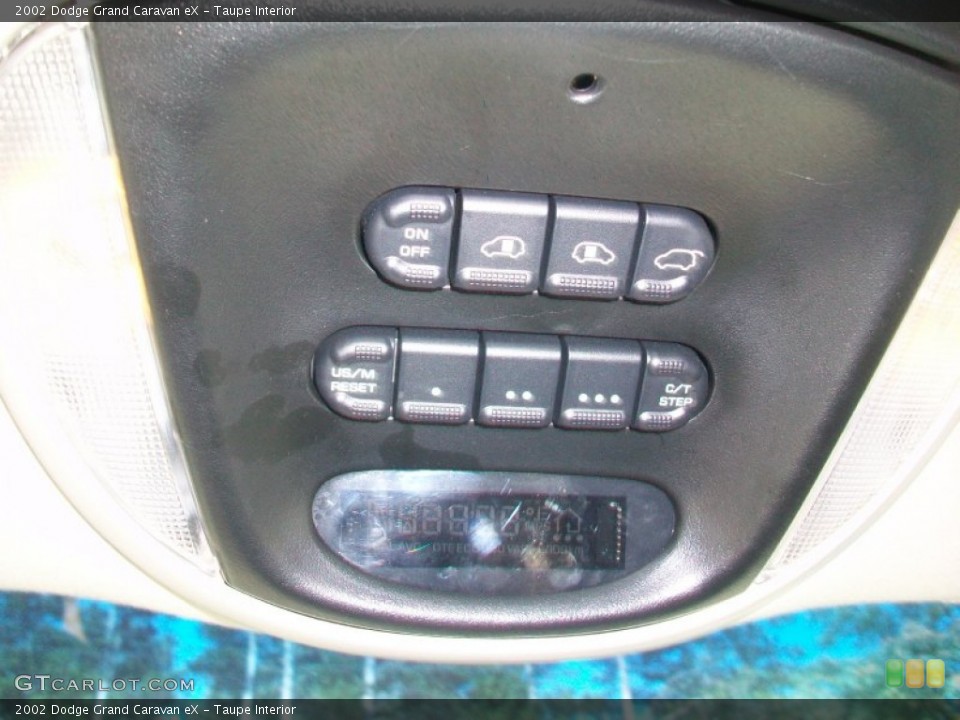 Taupe Interior Controls for the 2002 Dodge Grand Caravan eX #52616675