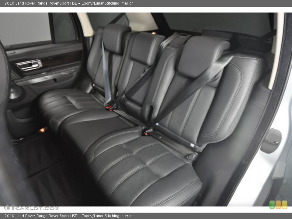 Ebony/Lunar Stitching Interior Photo for the 2010 Land Rover Range Rover Sport HSE #52617017