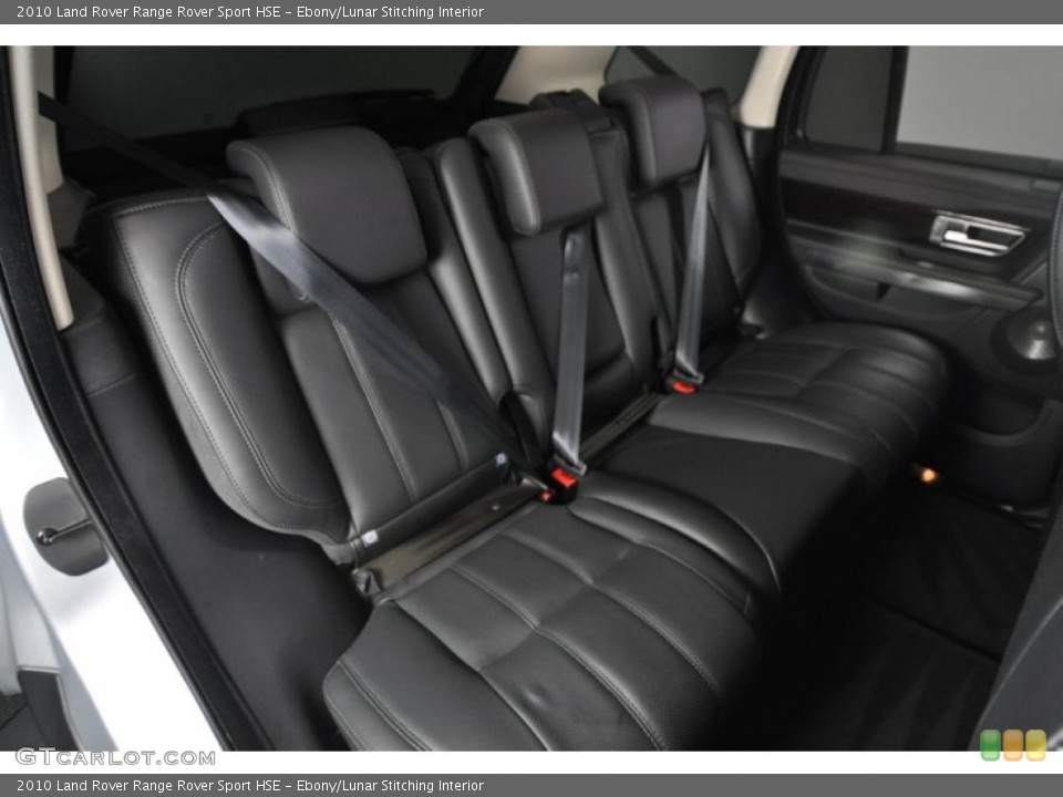 Ebony/Lunar Stitching Interior Photo for the 2010 Land Rover Range Rover Sport HSE #52617101