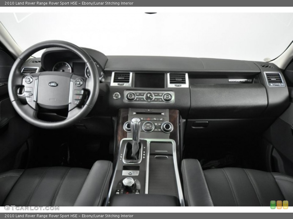 Ebony/Lunar Stitching Interior Dashboard for the 2010 Land Rover Range Rover Sport HSE #52617185