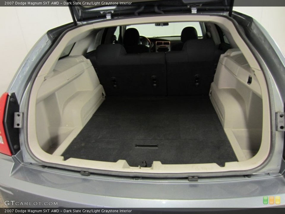 Dark Slate Gray/Light Graystone Interior Trunk for the 2007 Dodge Magnum SXT AWD #52618229