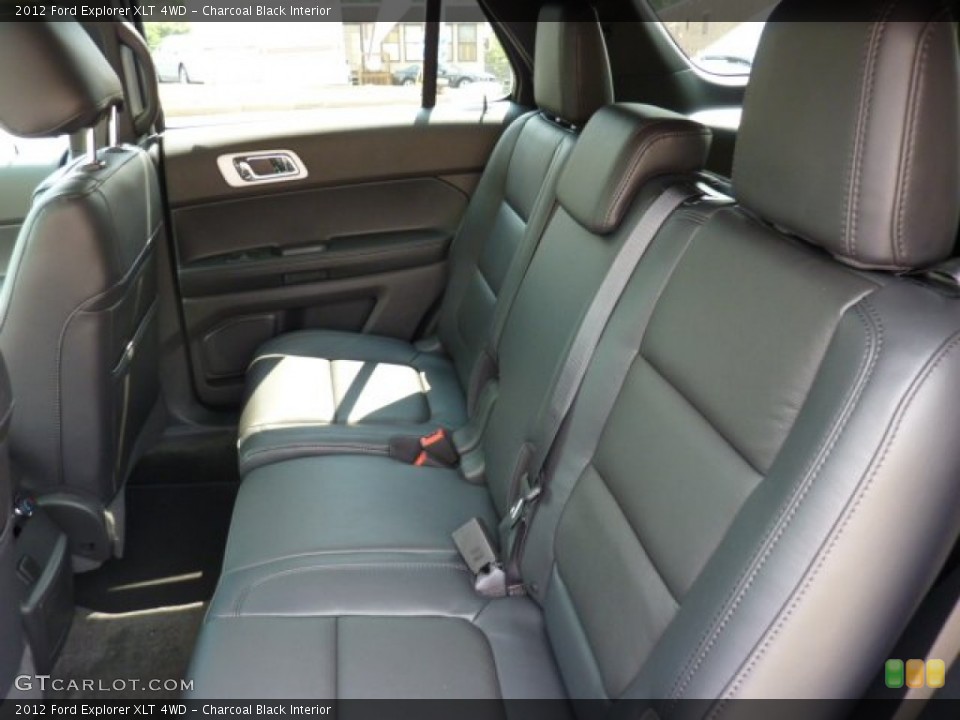 Charcoal Black Interior Photo for the 2012 Ford Explorer XLT 4WD #52618625