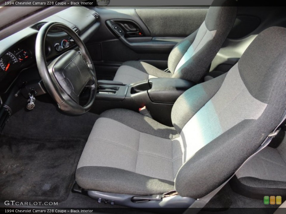 Black Interior Photo for the 1994 Chevrolet Camaro Z28 Coupe #52618811
