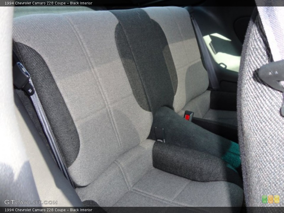 Black Interior Photo for the 1994 Chevrolet Camaro Z28 Coupe #52618956