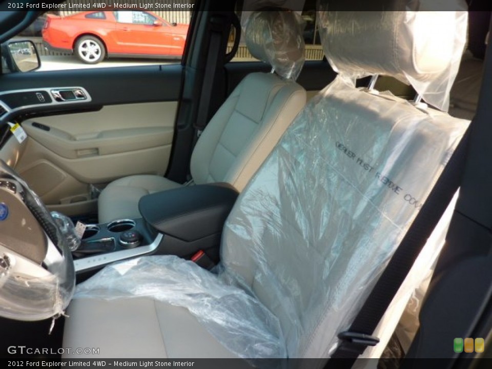 Medium Light Stone Interior Photo for the 2012 Ford Explorer Limited 4WD #52620209