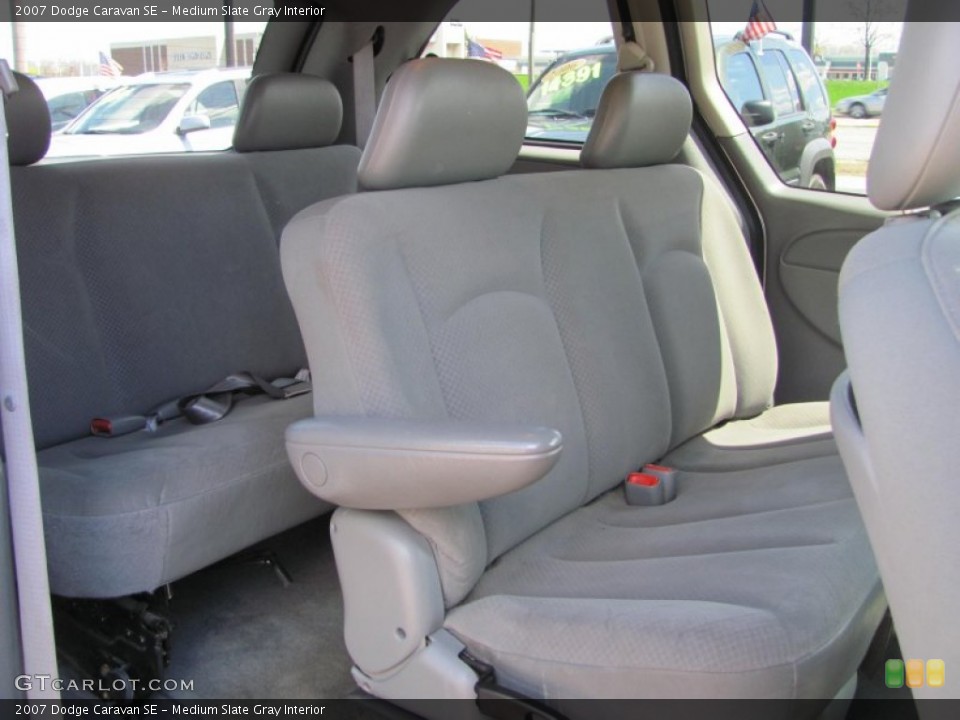 Medium Slate Gray Interior Photo for the 2007 Dodge Caravan SE #52620212