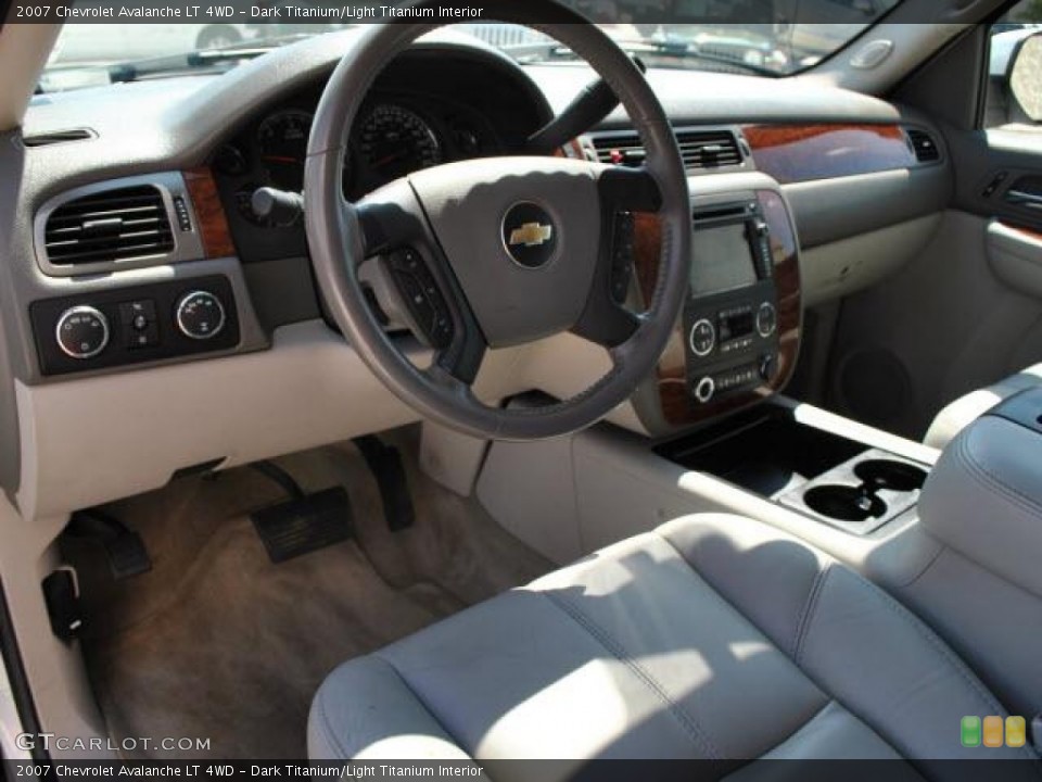 Dark Titanium/Light Titanium Interior Prime Interior for the 2007 Chevrolet Avalanche LT 4WD #52620380