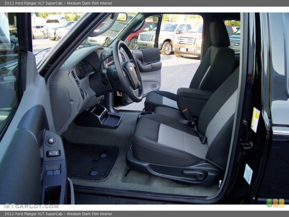 Medium Dark Flint Interior Photo for the 2011 Ford Ranger XLT SuperCab #52621586