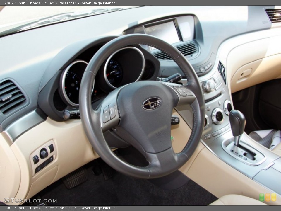 Desert Beige Interior Photo for the 2009 Subaru Tribeca Limited 7 Passenger #52622945